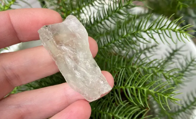 Small Prasiolite Amethyst Crystal